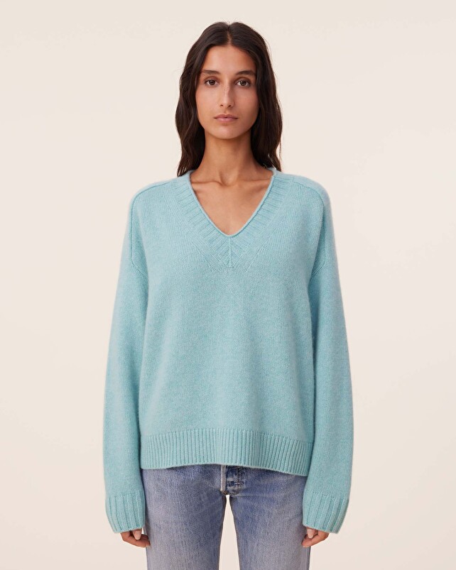 Kujten Pull Alana Pull Cachemire Col V 6 Fils