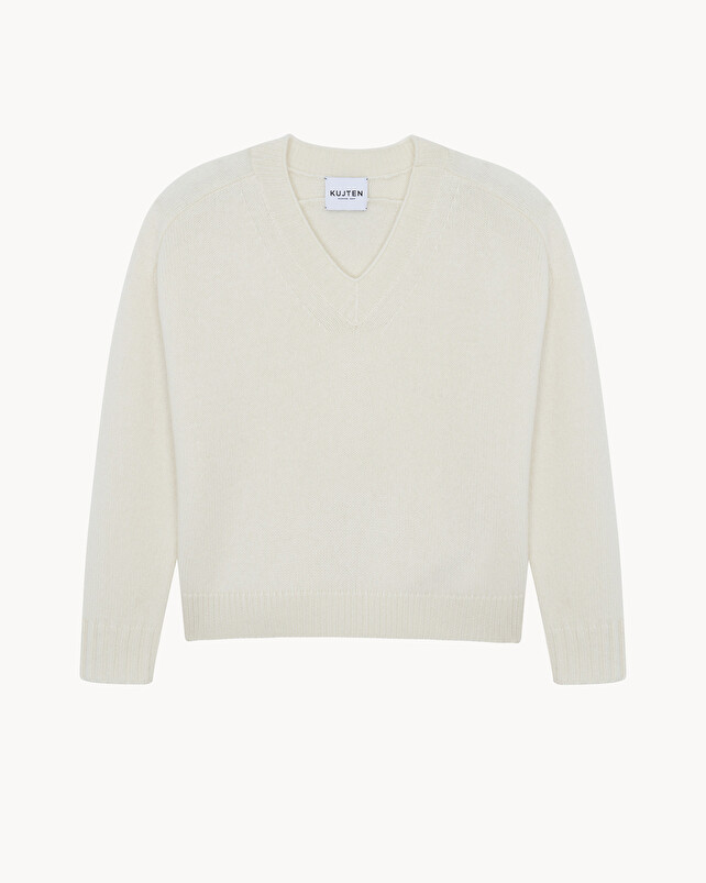 kujten Pull alana Pull Cachemire Col V 6 fils