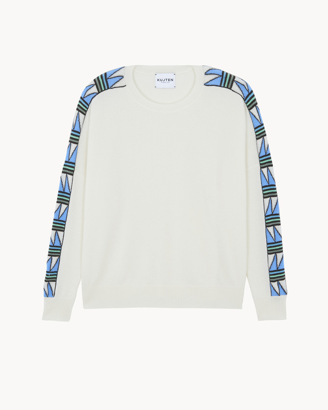 kujten Pull amelie masai Pull Cachemire Bicolore