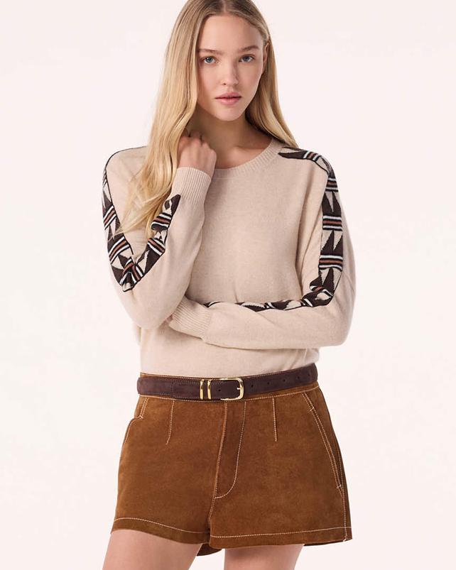 kujten Pull amelie masai Pull Cachemire Bicolore