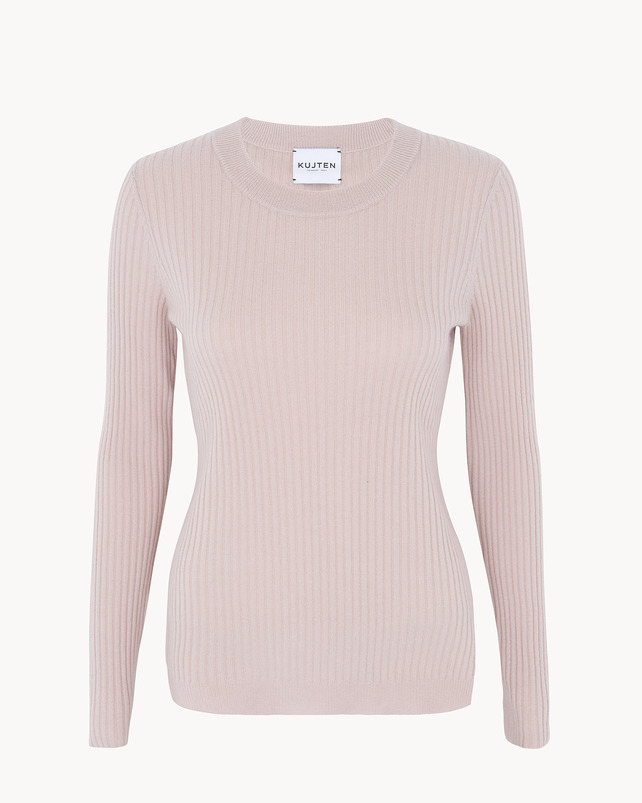 Kujten Pull Bibi Pull Cachemire Col Rond 2 Fils