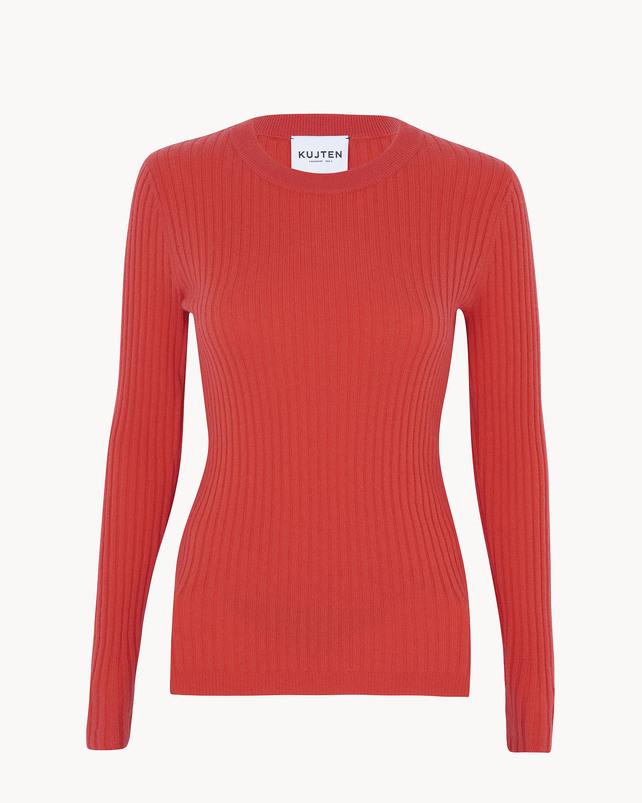 kujten Pull bibi Pull Cachemire Col Rond 2 fils