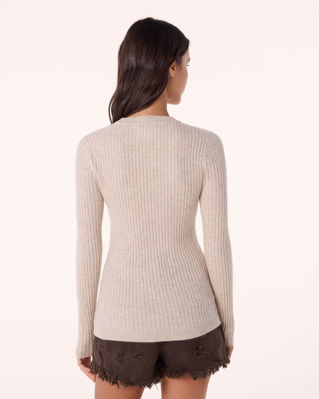 Kujten Pull Bibi Pull Cachemire Col Rond 2 Fils