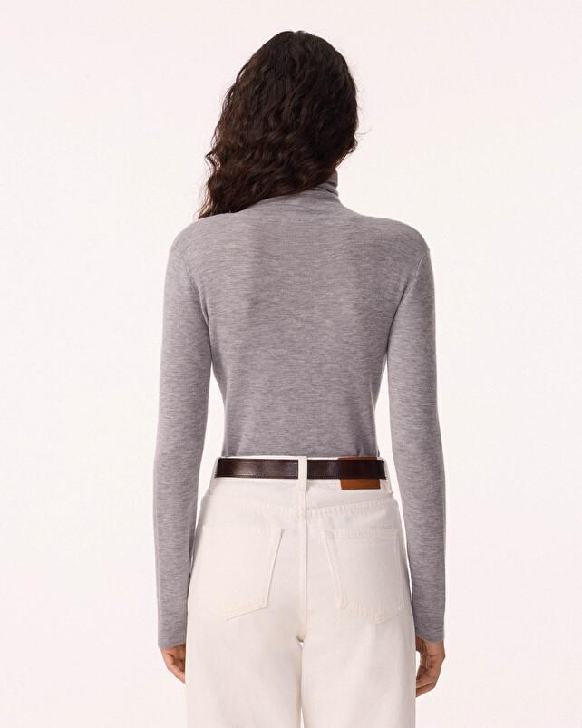 Kujten Pull Bibitu Pull Cachemire Femme Col Roulé