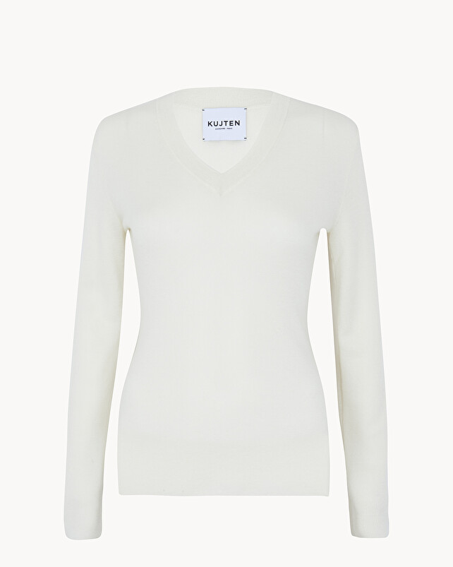 kujten Pull bibivee Pull Cachemire Femme Col V
