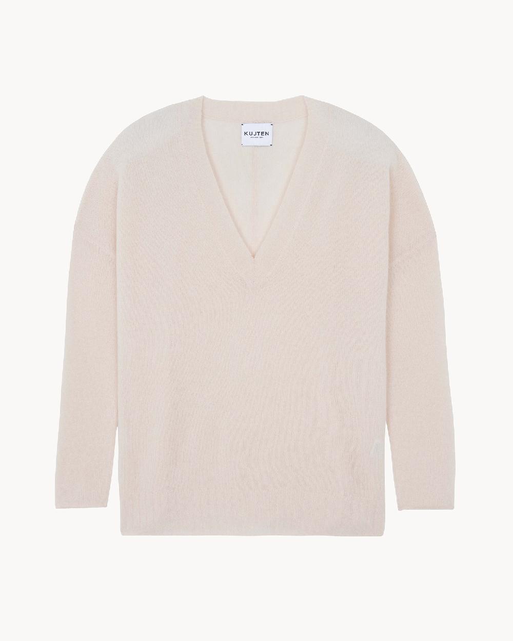 Kujten Pull Elena Pull Cachemire Col V Oversize