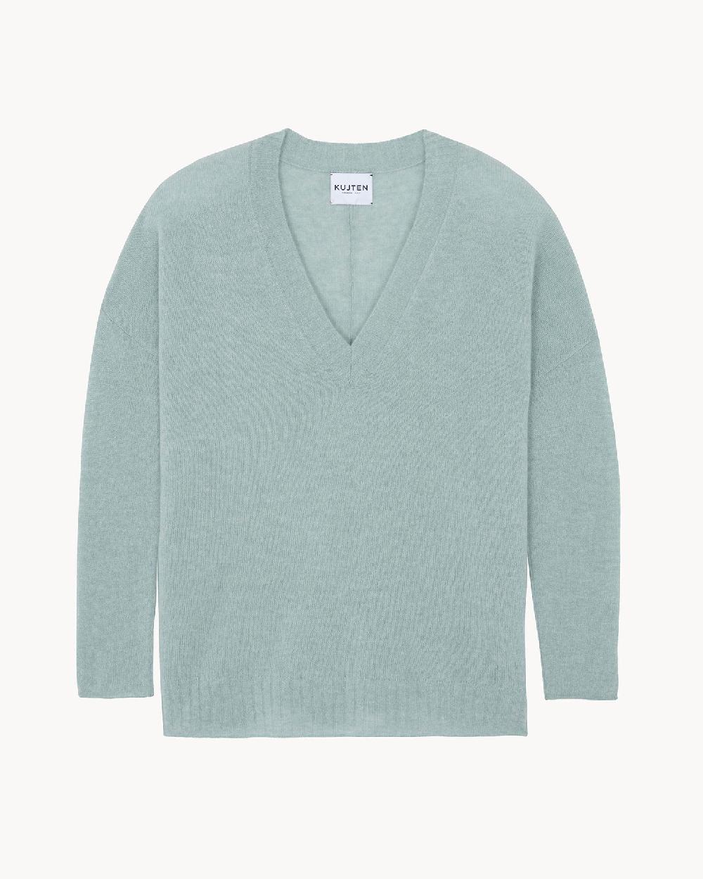 Kujten Pull Elena Pull Cachemire Col V Oversize