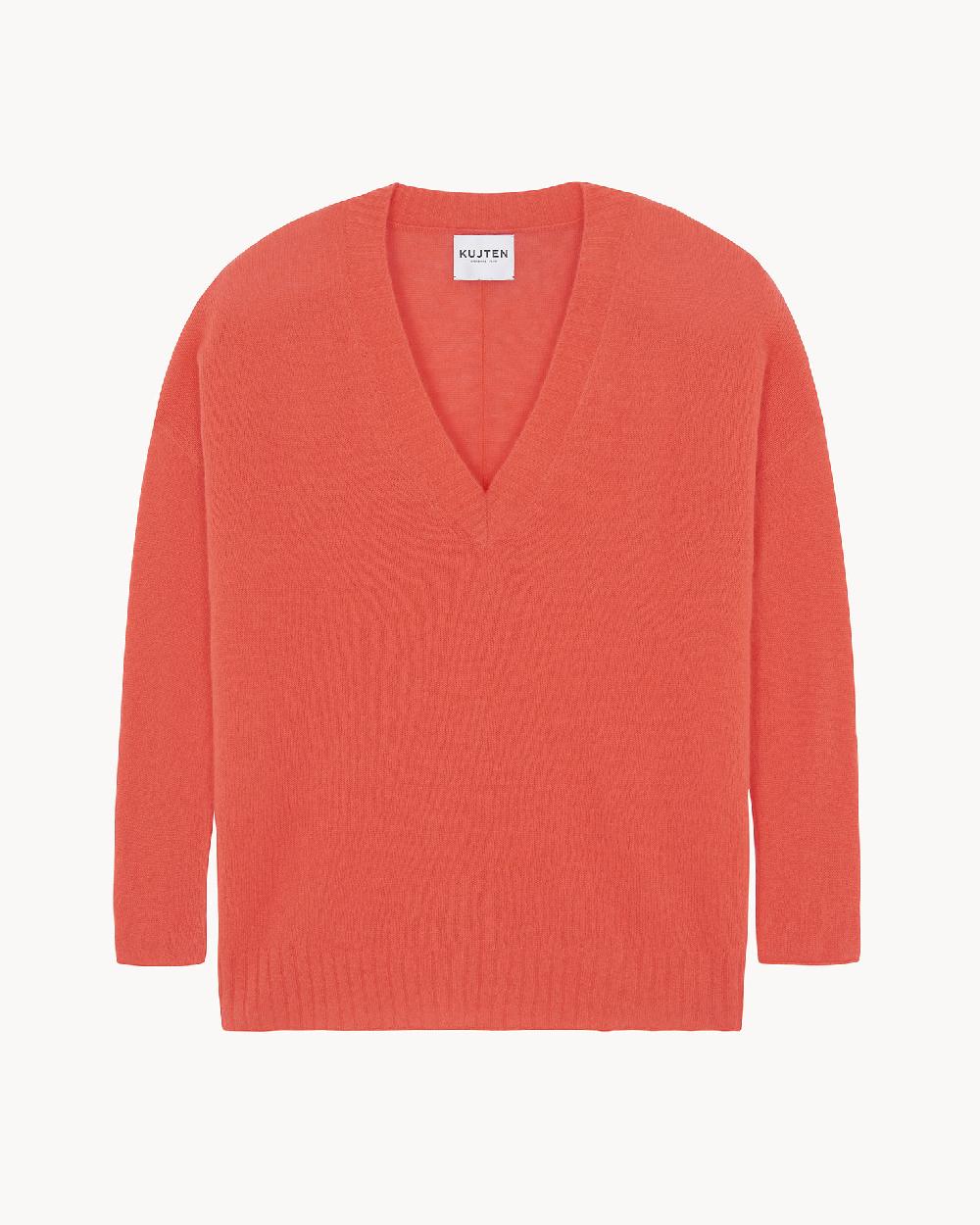 Kujten Pull Elena Pull Cachemire Col V Oversize