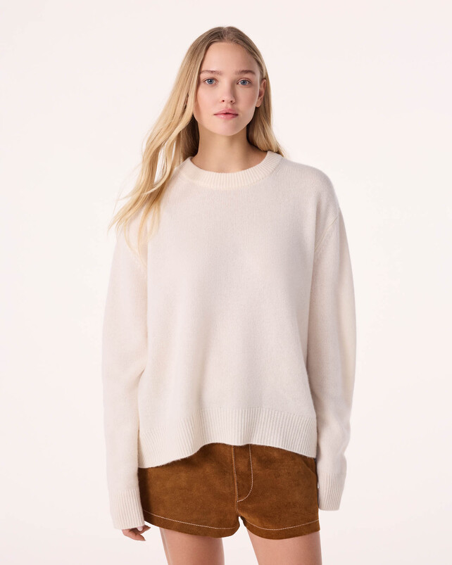 Kujten Pull Hanna Pull Cachemire Col Rond 2 Fils