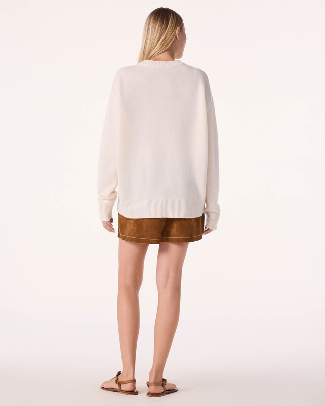 Kujten Pull Hanna Pull Cachemire Col Rond 2 Fils