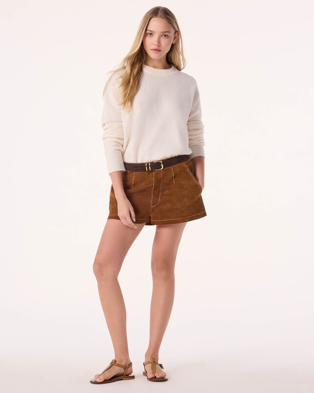 kujten Pull hanna Pull cachemire col rond 2 fils