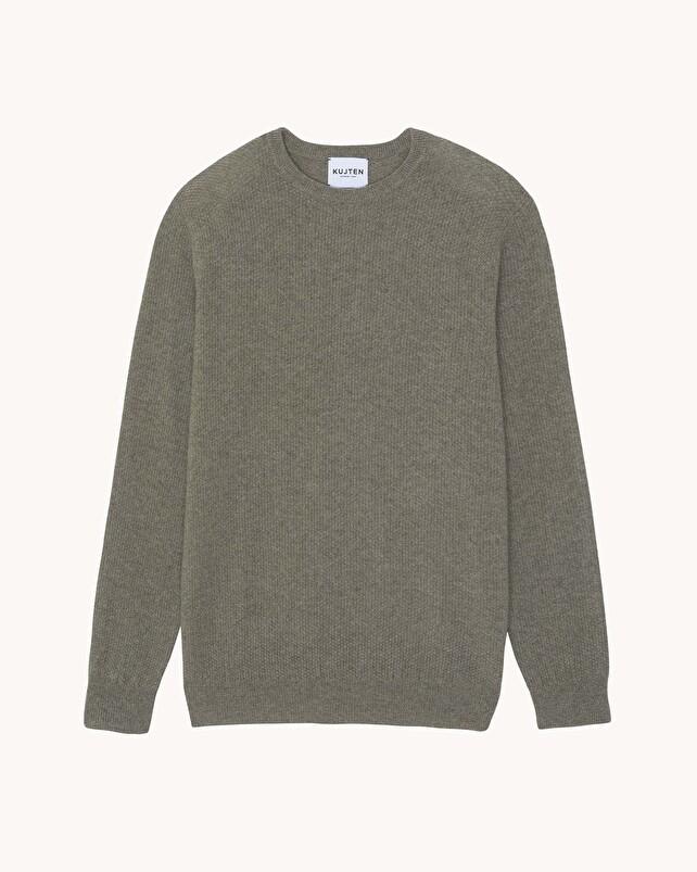 kujten Pull kory Pull col rond manches longues