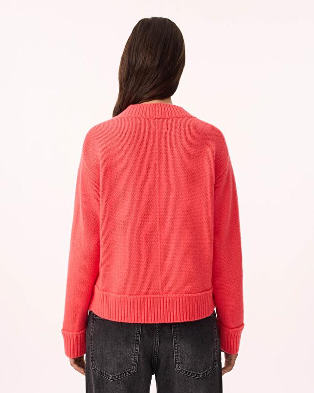 Kujten Pull Lara Pull Cachemire Femme Col U 4 Fils