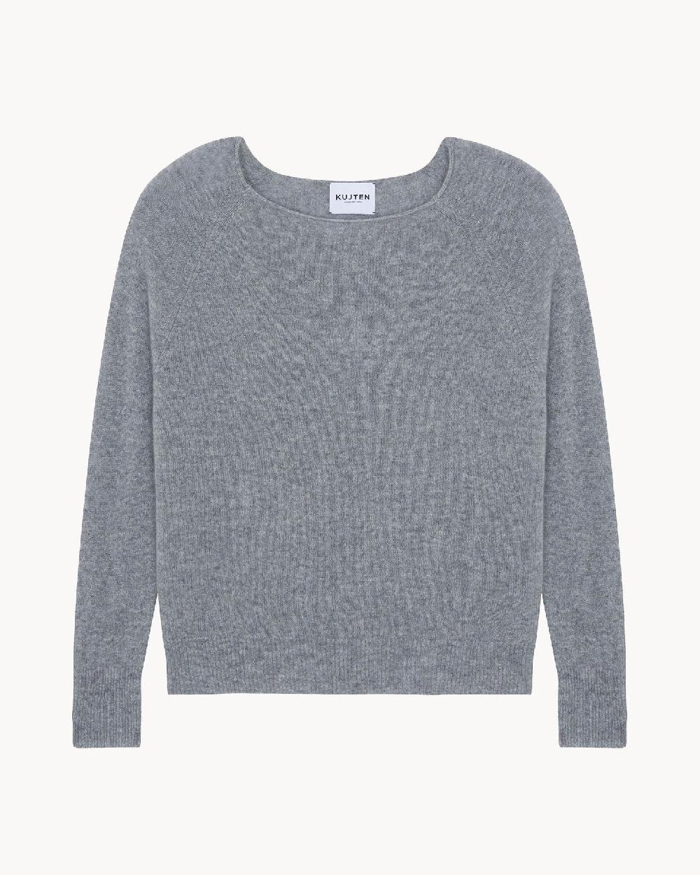 Kujten Pull Liora Pull Cachemire Col Bateau 1 Fil