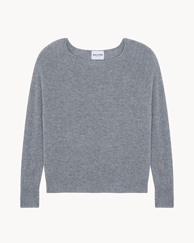 kujten Pull liora Pull cachemire col bateau 1 fil