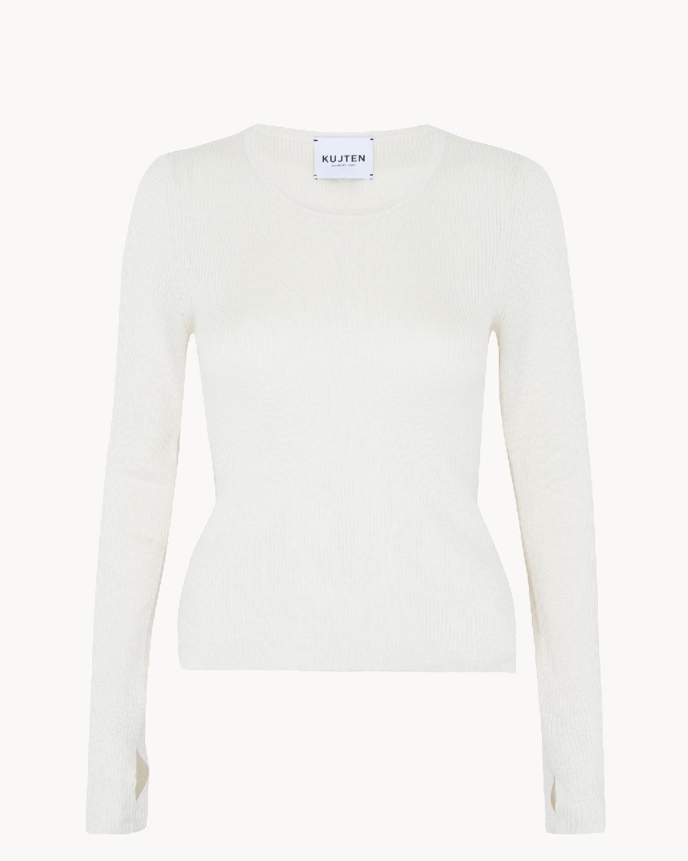 Kujten Pull Maori Pull Col Rond Soie Et Cachemire