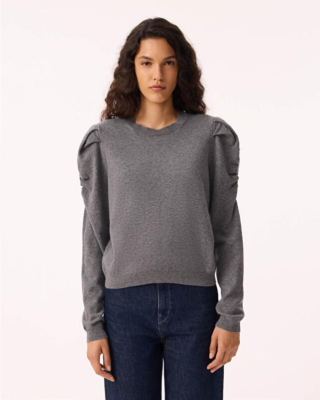 Kujten Pull Naoto Pull Cachemire Femme Col Rond