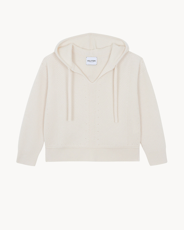 Kujten Pull Niki Pull Cachemire Femme 2 Fils