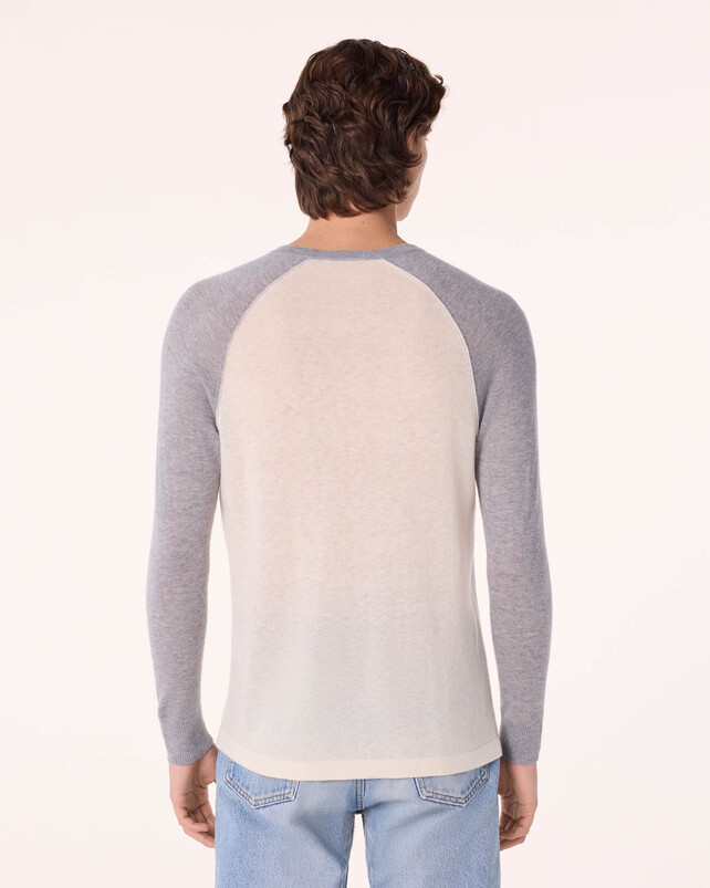 Kujten Pull Tim Pull Cachemire Bicolore 2 Fils