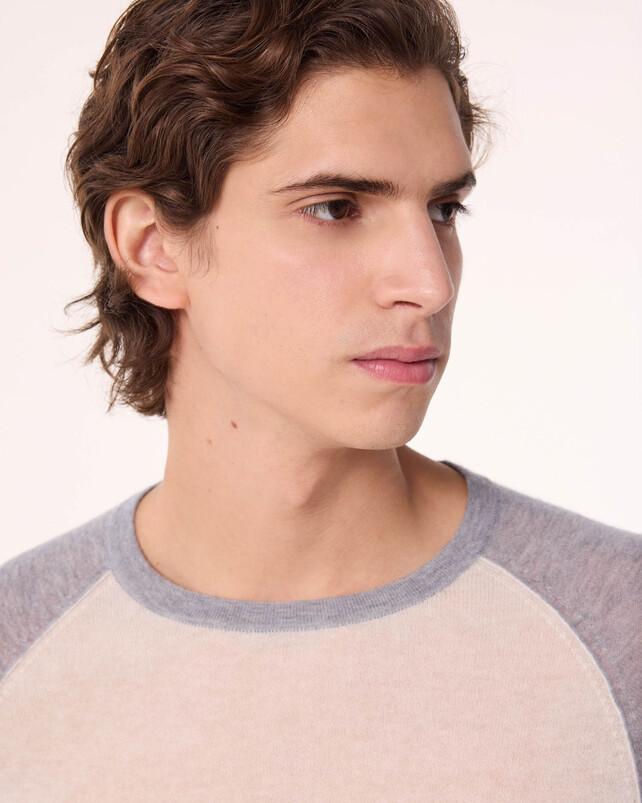 Kujten Pull Tim Pull Cachemire Bicolore 2 Fils