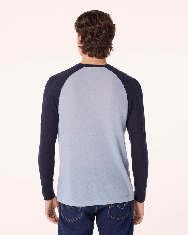 Kujten Pull Tim Pull Cachemire Bicolore 2 Fils