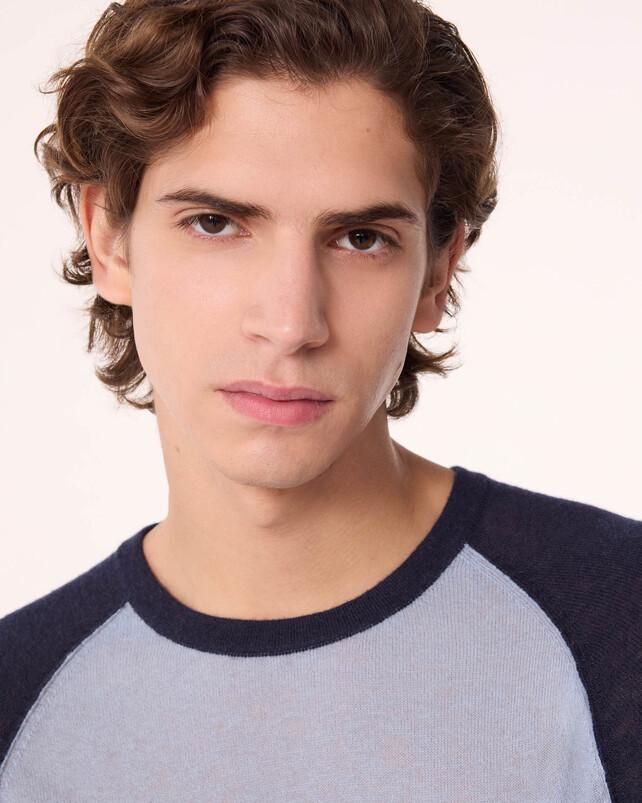 Kujten Pull Tim Pull Cachemire Bicolore 2 Fils