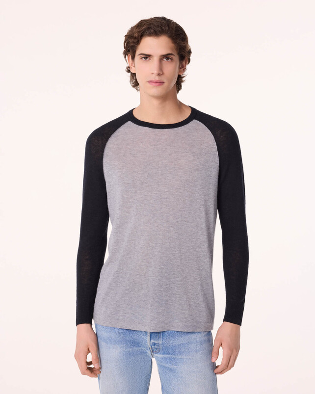 Kujten Pull Tim Pull Cachemire Bicolore 2 Fils