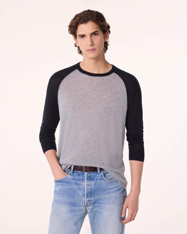 kujten Pull tim Pull Cachemire Bicolore 2 fils