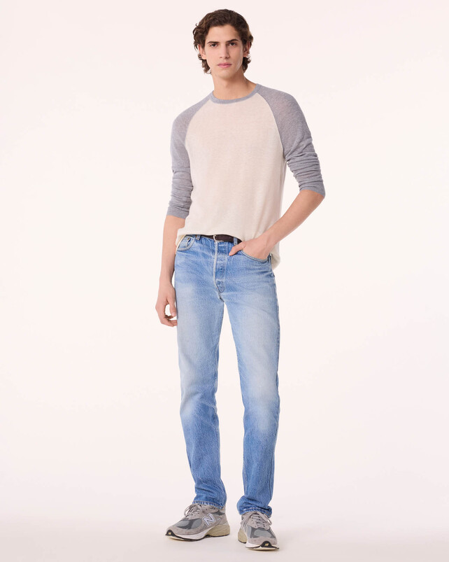 kujten Pull tim Pull Cachemire Bicolore 2 fils