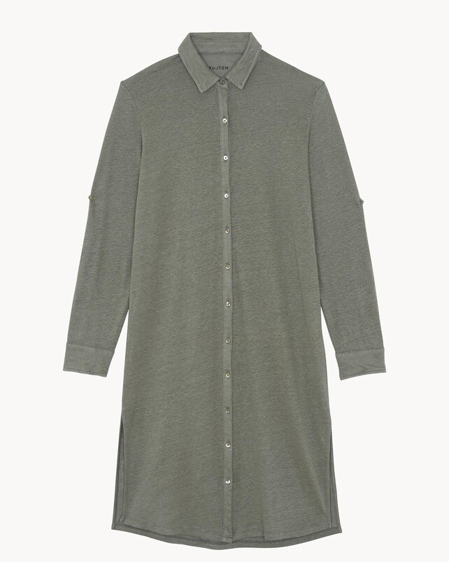 kujten Robe lois Robe Chemise Lin
