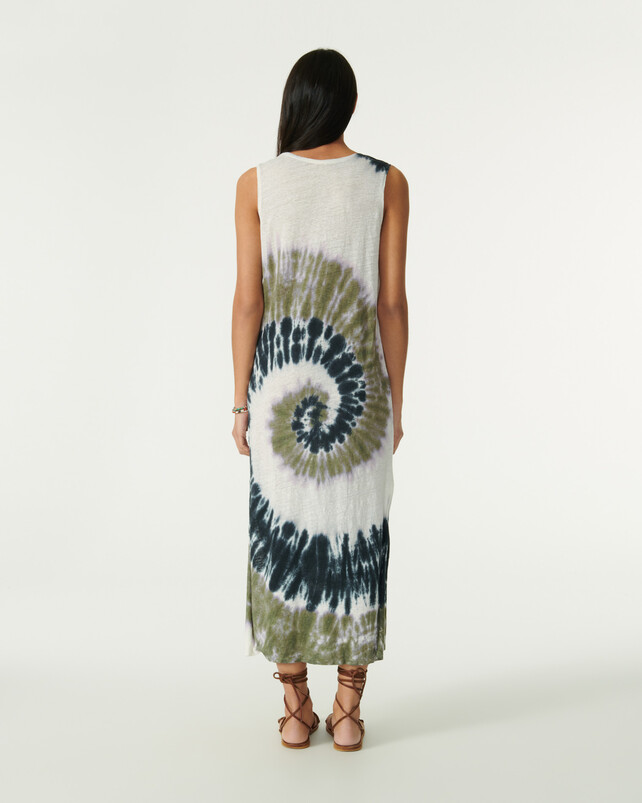 Kujten Robe Ramo Sunny Robe Longue Débardeur Lin