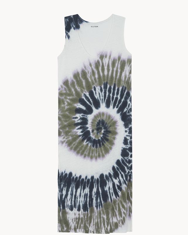 Kujten Robe Ramo Sunny Robe Longue Débardeur Lin