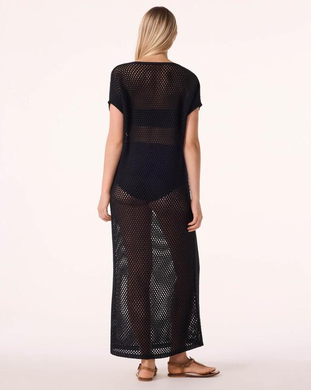 Kujten Robe Zahari Robe Coton Cachemire Crochet