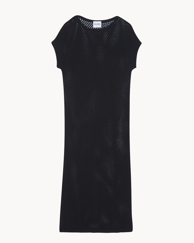 Kujten Robe Zahari Robe Coton Cachemire Crochet