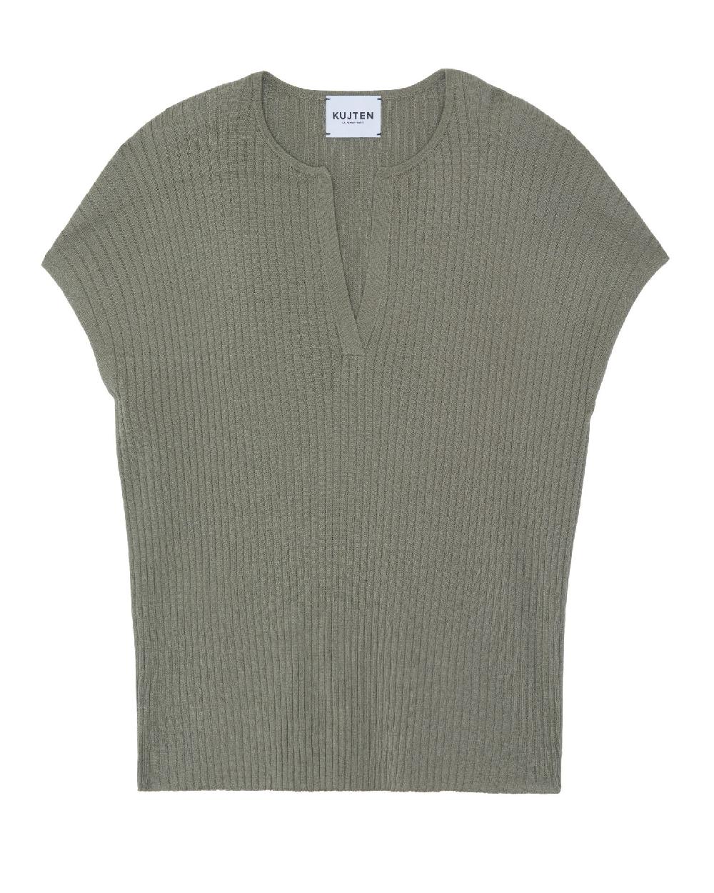 Kujten Top Bella Top Soie-Cachemire Djellaba 1 Fil