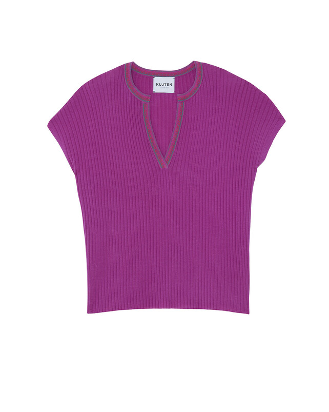 kujten Top isabella Top djellaba soie-cachemire