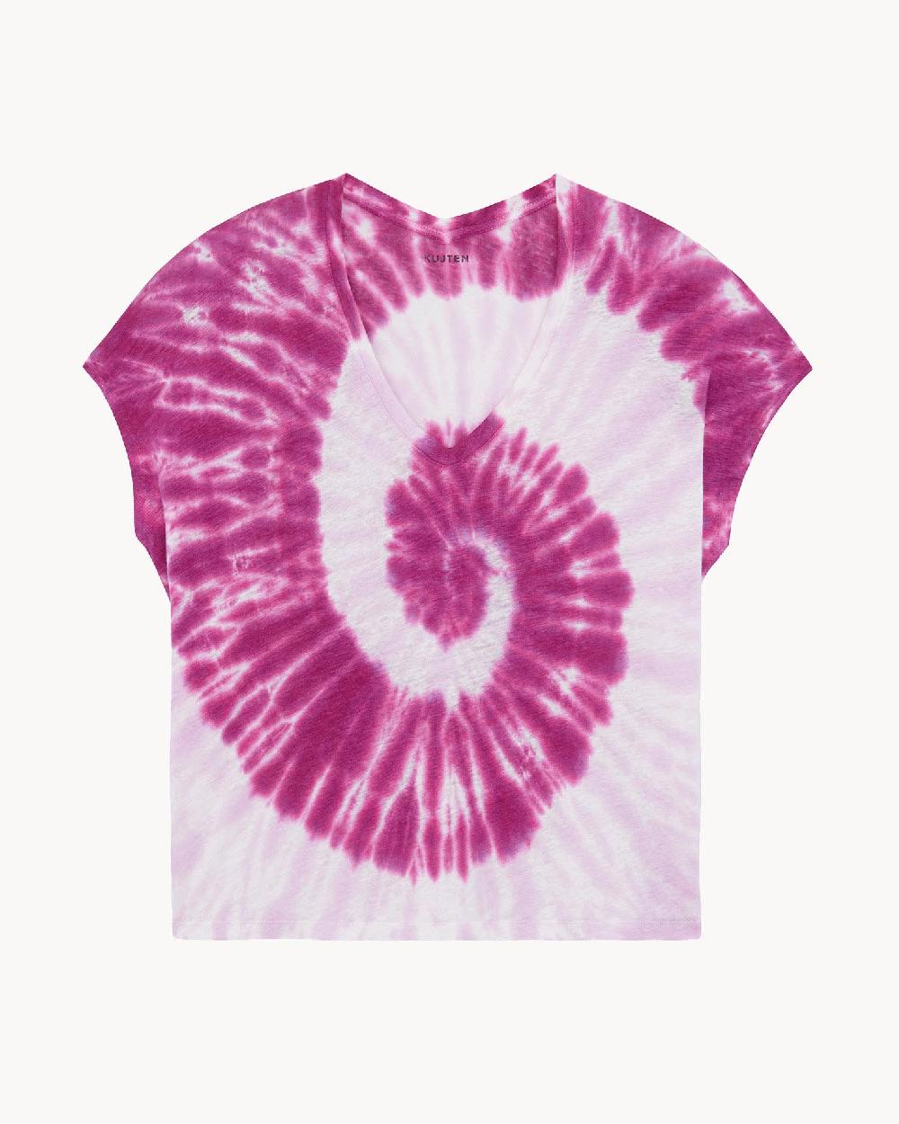 Kujten Top Nola Sunny Top Col V Oversize Lin