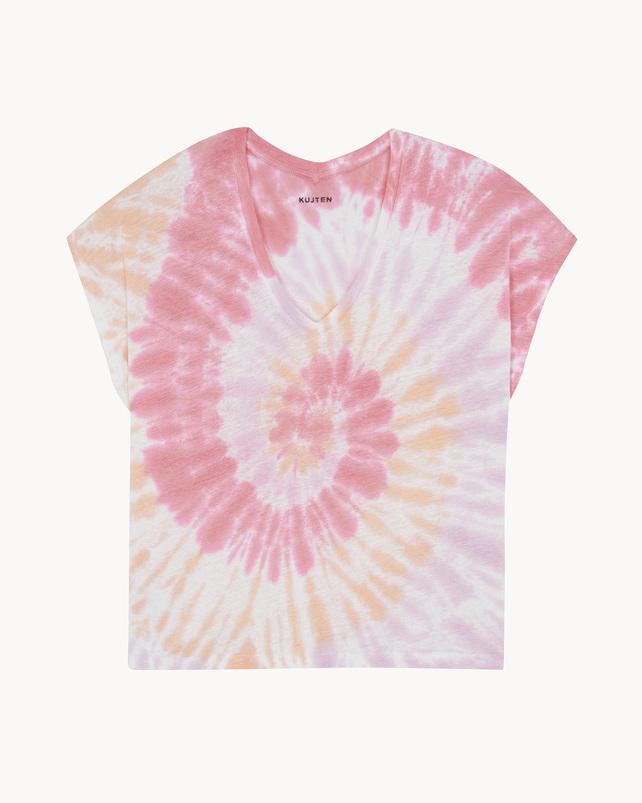 Kujten Top Nola Sunny Top Col V Oversize Lin