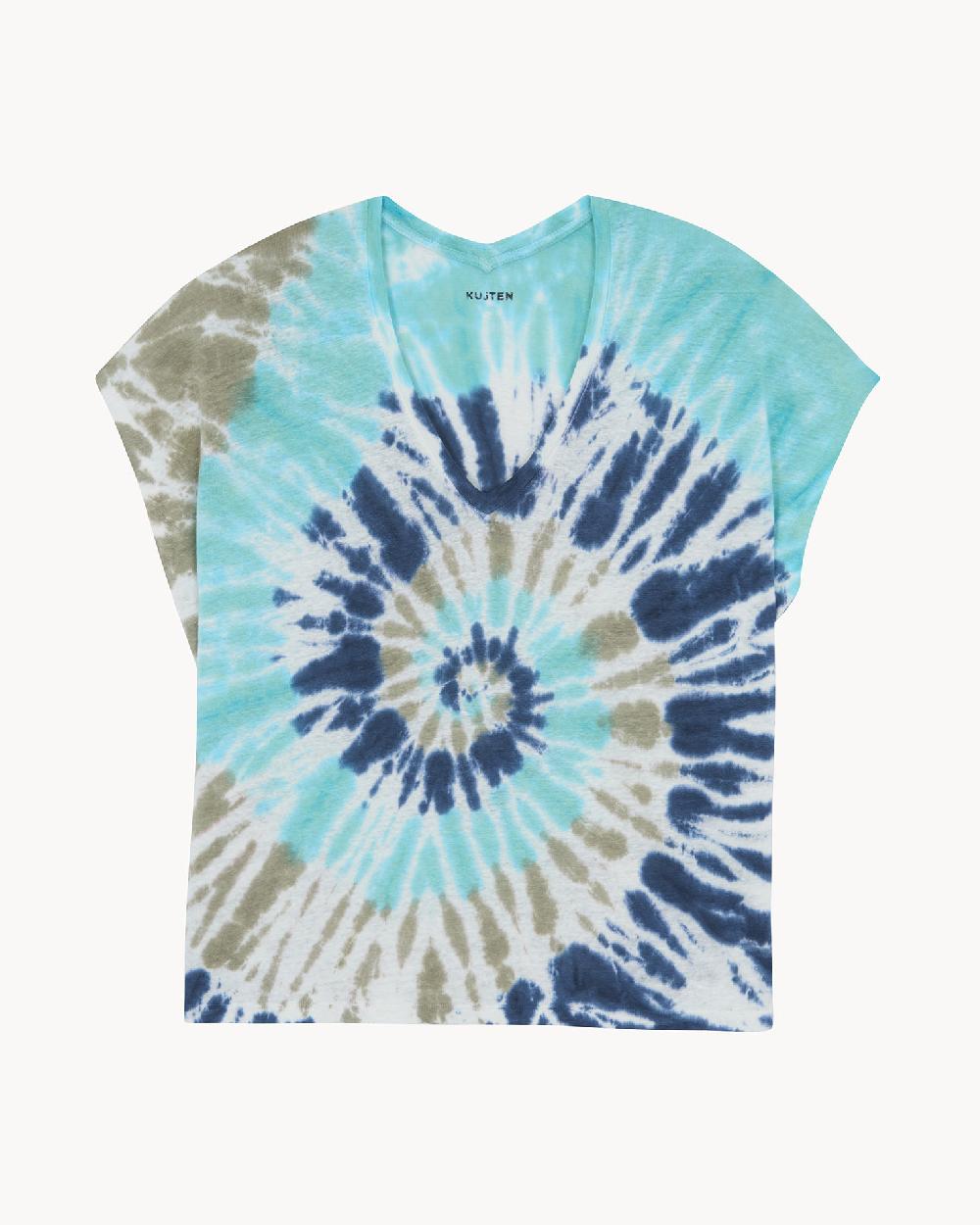 Kujten Top Nola Sunny Top Col V Oversize Lin