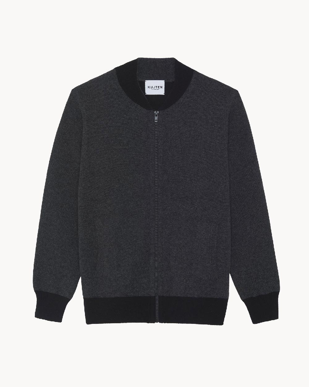 Kujten Veste Fredo Veste Teddy Cachemire Zippée