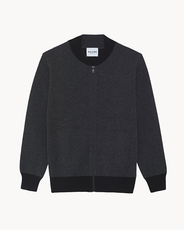 kujten Veste fredo Veste teddy cachemire zippée