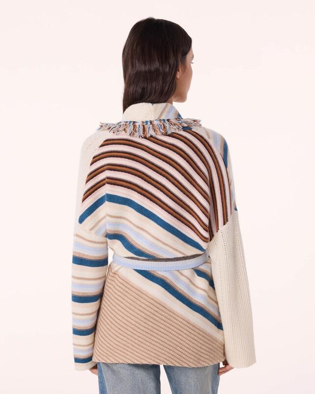 Kujten Veste Ouma Veste Cachemire Multicolore