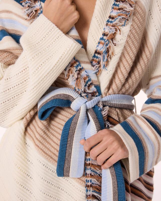 Kujten Veste Ouma Veste Cachemire Multicolore