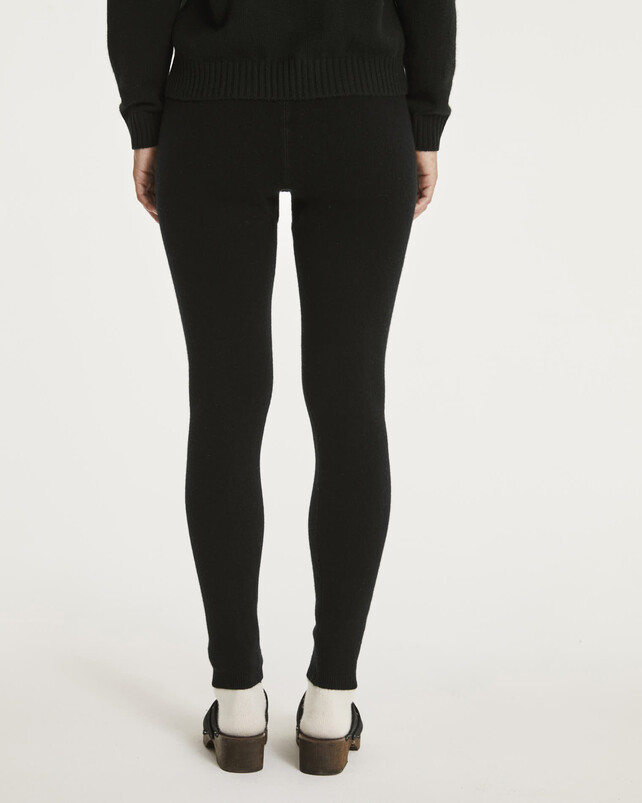 Kujten Legging Legging Legging Cachemire Couleur Unie