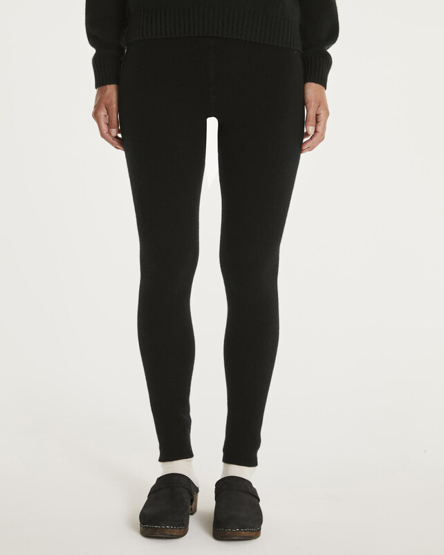 kujten Legging legging Legging cachemire couleur unie