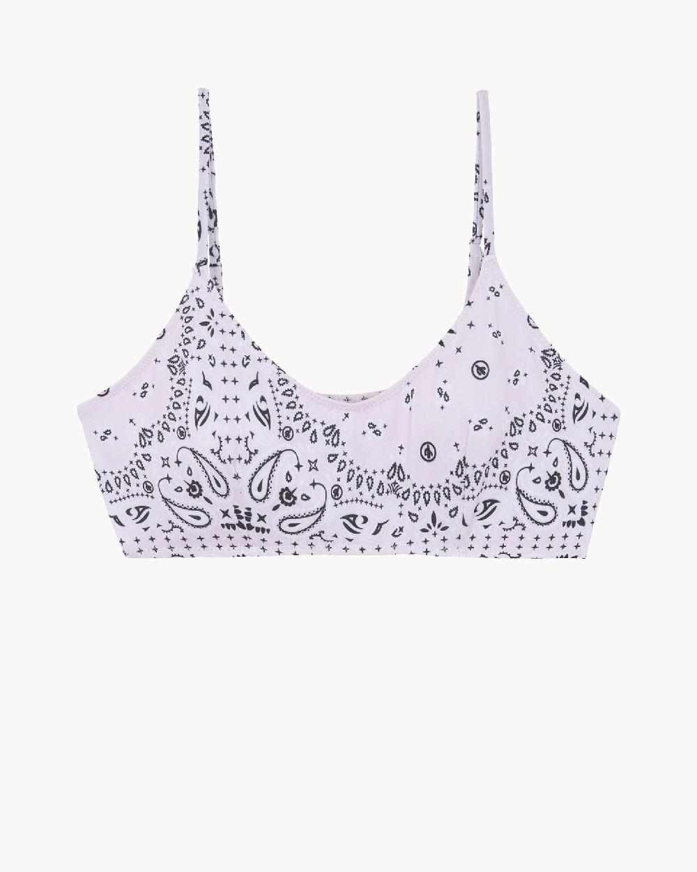 Kujten Maillot De Bain Brassiere Borgo Maillot De Bain Brassiere Imprimé