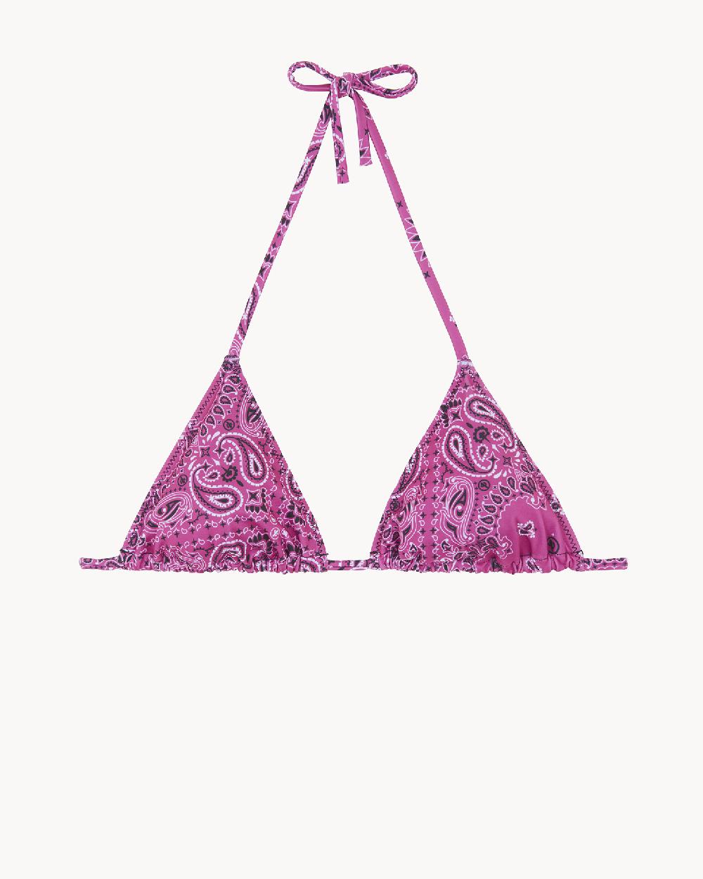 Kujten Maillot De Bain Capri Top Haut De Bikini Imprimé Bandana