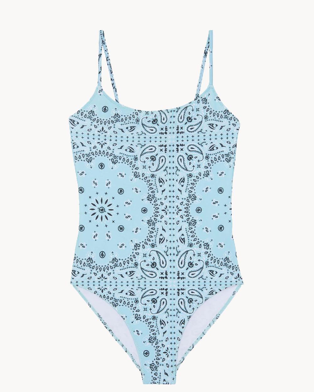 Kujten Maillot De Bain Saint Tropez Maillot De Bain 1 Pièce Imprimé Bandana