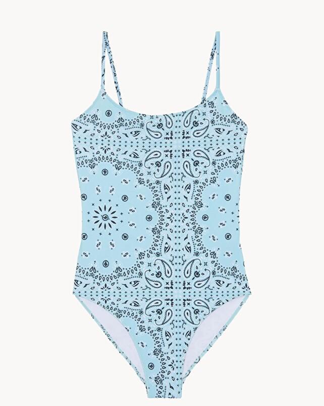 kujten Maillot de bain saint tropez Maillot de bain 1 pièce imprimé bandana
