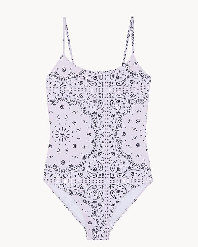 kujten Maillot de bain saint tropez Maillot de bain 1 pièce imprimé bandana